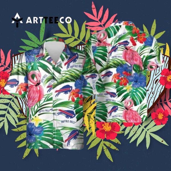 Buffalo Bills Tropical Aloha Hawaiian Shirt 3