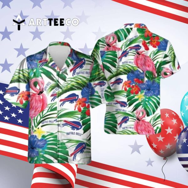 Buffalo Bills Tropical Aloha Hawaiian Shirt 4