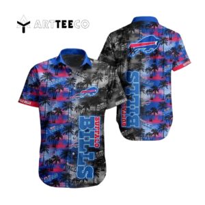 Buffalo Bills Tropical For Summer 2024 Vintage Style Hawaiian Shirt 1