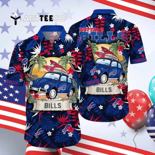 Buffalo Bills Vacation For Summer 2024 Hawaiian Shirt 4