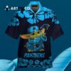 Carolina Panthers Baby Yoda Hawaiian Shirt 3