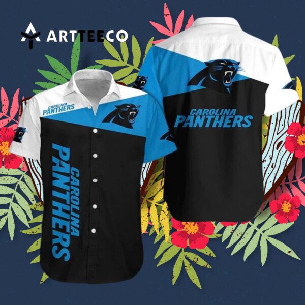 Carolina Panthers Design Summer Hawaiian Shirt 3