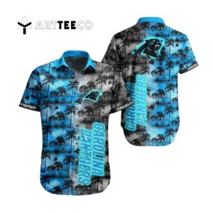 Carolina Panthers Flower Gift For Summer Hawaiian Shirt 1