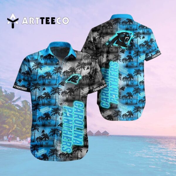 Carolina Panthers Flower Gift For Summer Hawaiian Shirt 2