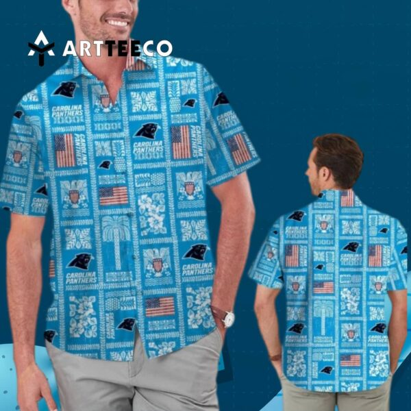 Carolina Panthers Hawaiian Shirt 3