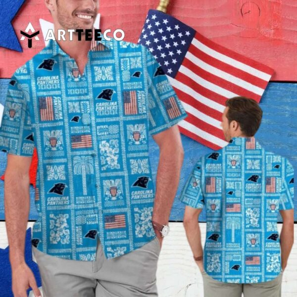 Carolina Panthers Hawaiian Shirt 4