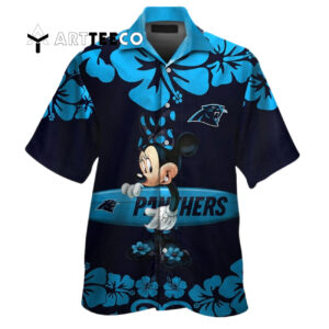Carolina Panthers Minnie Mouse Hawaiian Shirt 1
