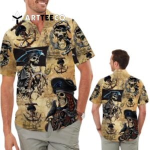 Carolina Panthers Pirates Retro Hawaiian Shirt 1
