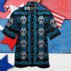Carolina Panthers Skull Hawaiian Shirt 2 4