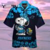 Carolina Panthers Snoopy Hawaiian Shirt 2