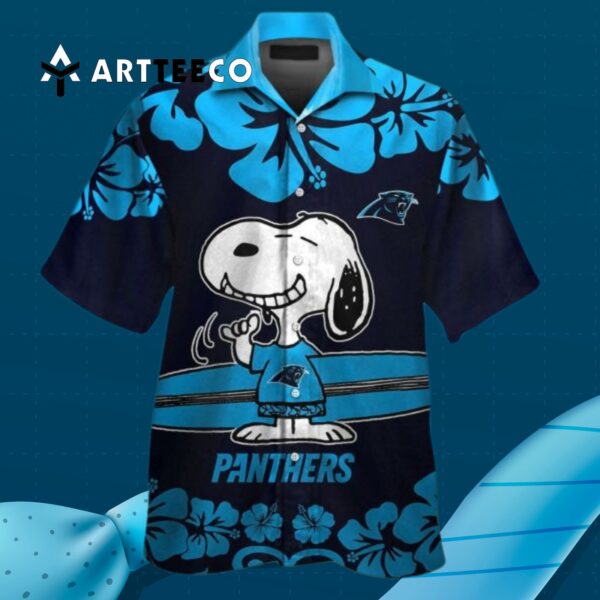 Carolina Panthers Snoopy Hawaiian Shirt 2 3