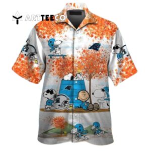 Carolina Panthers Snoopy Hawaiian Shirt 3 1