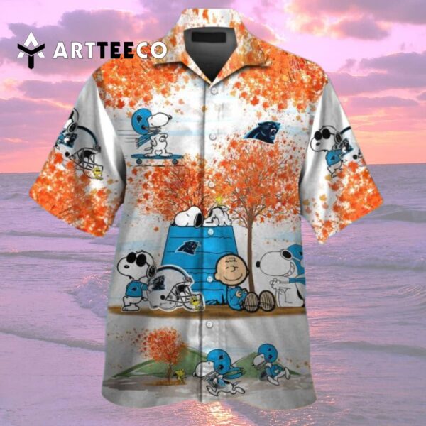 Carolina Panthers Snoopy Hawaiian Shirt 3 2