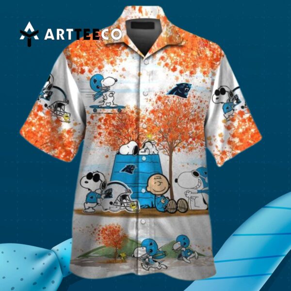 Carolina Panthers Snoopy Hawaiian Shirt 3 3