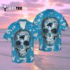 Carolina Panthers Sugar Skull Hawaiian Shirt 2