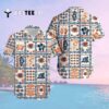 Chicago Bears Beach Floral Tropical Team Hawaiian Shirt 2