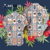 Chicago Bears Beach Floral Tropical Team Hawaiian Shirt 3