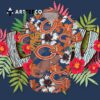 Chicago Bears Floral Tropical Team New Hawaiian Shirt 3