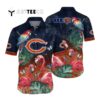 Chicago Bears Flower Full Printing Hawaiian Shirt 1