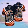 Chicago Bears Halloween Horror Movies Hawaiian Shirt 2