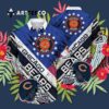 Chicago Bears Helmet Tropical Hawaiian Shirt 3