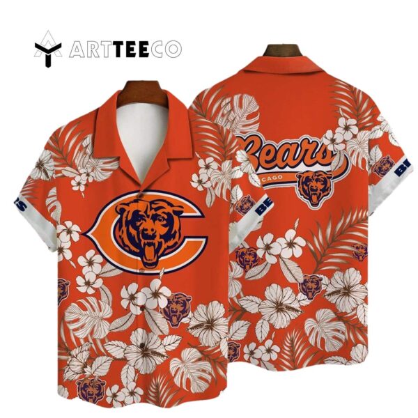 Chicago Bears National Football League 2025 Aop V24 Hawaiian Shirt 1