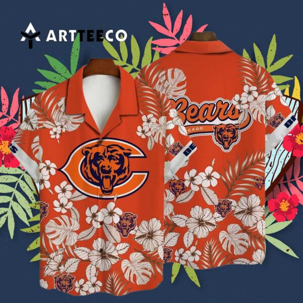 Chicago Bears National Football League 2025 Aop V24 Hawaiian Shirt 3
