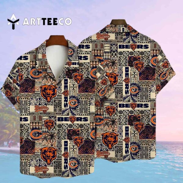 Chicago Bears National Football League 2025 Aop V4 Hawaiian Shirt 2