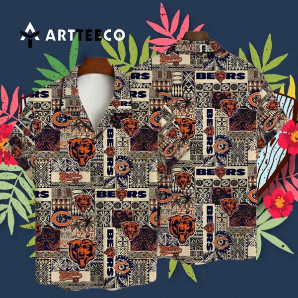 Chicago Bears National Football League 2025 Aop V4 Hawaiian Shirt 3