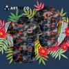 Chicago Bears Tropical Island Pattern Hawaiian Shirt 3
