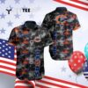 Chicago Bears Tropical Island Pattern Hawaiian Shirt 4