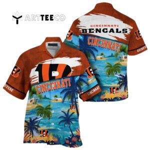 Cincinnati Bengals Beach Summer Hawaiian Shirt 1