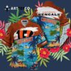 Cincinnati Bengals Beach Summer Hawaiian Shirt 3