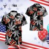 Cincinnati Bengals Black Summer Hawaiian Shirt 4