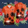 Cincinnati Bengals Coconut Night Moon Summer Hawaiian Shirt 3