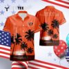 Cincinnati Bengals Coconut Night Moon Summer Hawaiian Shirt 4