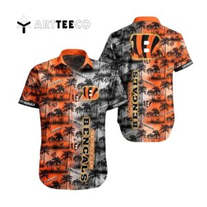 Cincinnati Bengals Flower Gift For Summer Hawaiian Shirt 1
