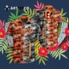Cincinnati Bengals Flower Gift For Summer Hawaiian Shirt 3