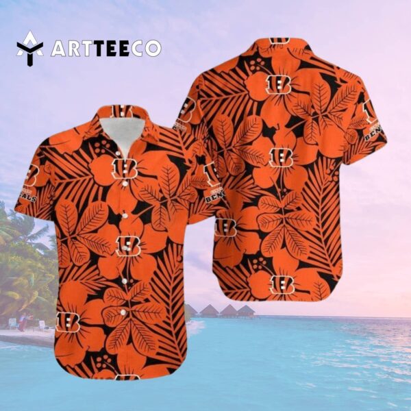 Cincinnati Bengals Flower Limited Edition Hawaiian Shirt 2