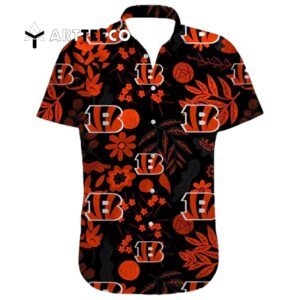 Cincinnati Bengals Football Aloha Hawaiian Shirt 1