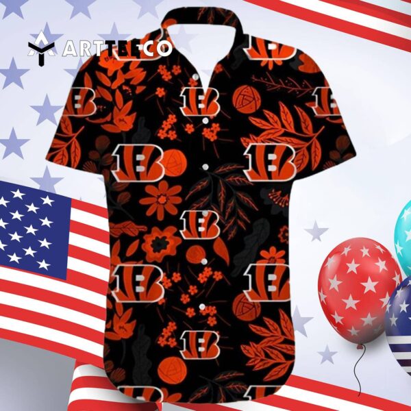Cincinnati Bengals Football Aloha Hawaiian Shirt 4
