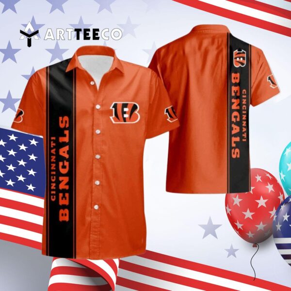 Cincinnati Bengals Football Color Hawaiian Shirt 4