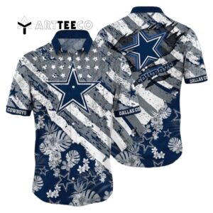 Cleveland Browns American Flag Football Hawaiian Shirt 1