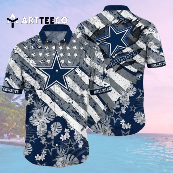 Cleveland Browns American Flag Football Hawaiian Shirt 2