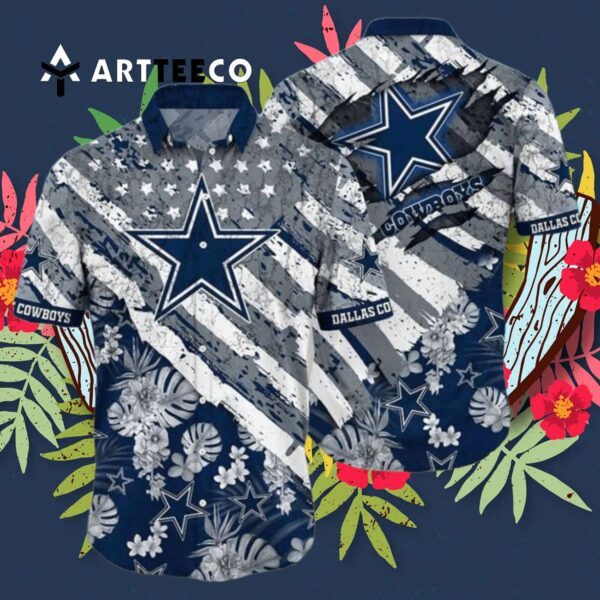 Cleveland Browns American Flag Football Hawaiian Shirt 3