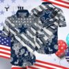 Cleveland Browns American Flag Football Hawaiian Shirt 4