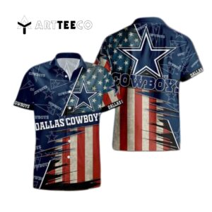 Cleveland Browns American Flag Logo Hawaiian Shirt 1