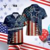 Cleveland Browns American Flag Logo Hawaiian Shirt 4