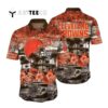 Cleveland Browns Beach Vintage Hawaiian Shirt 1
