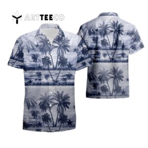 Cleveland Browns Coconut Island White Hawaiian Shirt 1